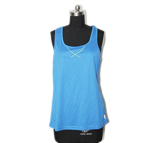 Polyester Material Running Sports Clothes Fashionable Design With Good Elasticity