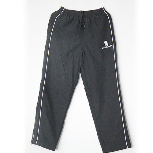 Gym Workout Wear Mens Tracksuit Pants , 100% Polyester Stylish Track Pants